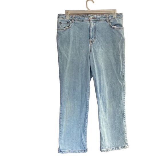 KIM ROGERS Women’s Jeans Size 14 P Inseam 26” - Picture 2 of 8